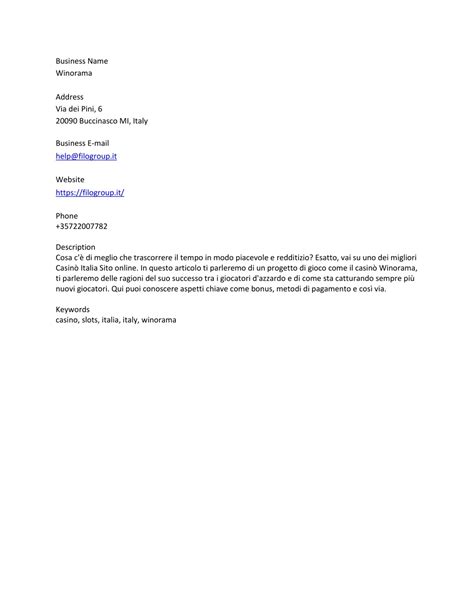 help winorama contact email